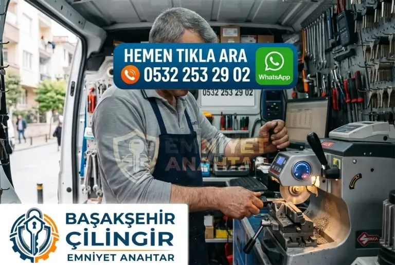 Başakşehir Çilingir Hizmet Bölgeleri ve Mahalleleri